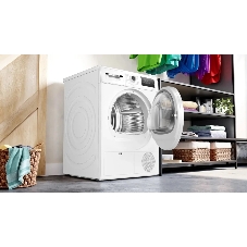 Сушильная машина Bosch WTN86211ME белый, 8 кг, сушка - конденсационная, программ - 13, 59.8 x 84.2 x 61.3 см