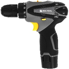 Дрель-шуруповерт Ovk Tools OTCS1AA-12V-1.5A, 12 В, 1,5 Ач, 26 Нм, щеточный