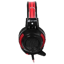 Проводные наушники Oklick HS-G300 черный/красный, полноразмерные, Jack 3.5 мм