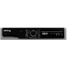 Стиральная машина Korting KWD 58L1496S серебристый, загрузка фронтальная 9 кг, 1400 об/мин., класс: А
