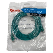Патч-корд Buro UTP 4 пары cat.5e CCA molded 5м зеленый RJ-45 (m)-RJ-45 (m)