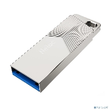 Флешка USB Netac UM1 (NT03UM1N-128G-32PN), 128Gb, USB 3.2, R/W 150/45, серебристый
