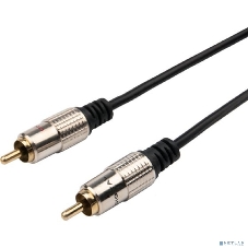 Шнур Rexant Стерео 3,5 мм - 2 RCA длина 1,5 метра (GOLD-металл)