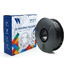 Филамент NVPrint ABS Carbon Fiber Black с карбоновыми волокнами, черный, для 3D печати диаметр 1.75мм масса 1 кг