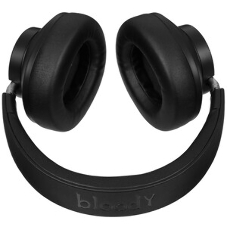 Беспроводные/проводные наушники A4Tech Bloody MH390 черный, накладные, Bluetooth + проводной