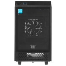 Компьютерный корпус Thermaltake The Tower 100 Racing Green без БП miniITX 1x120мм 3x140мм 2xUSB 3.0 audio bott PSU