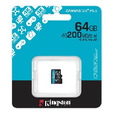 Флеш карта microSDXC 64Gb Kingston SDCG4/64GbSP Canvas Go! Plus V30 A2 w/o adapter