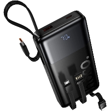 Мобильный аккумулятор Hoco J156 Founder 10000mAh QC3.0/PD3.0 22.5W 3A черный (62277)