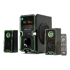 Акустическая система Dialog Progressive AP-222B BLACK - акустические колонки 2.1, 30W+2*10W RMS, Bluetooth, USB/SD reader