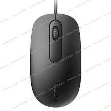 Мышь Rapoo N200 черный оптическая (1600dpi) USB (2but)
