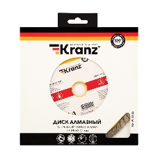 Диск алмазный отрезной Kranz Turbo волна 180x22.2 мм