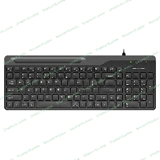 Клавиатура проводная A4Tech Fstyler FK25, USB, черный/серый