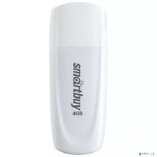 Флешка USB Smartbuy Scout White (SB004Gb2SCW), 4Gb, USB 2.0, R/W 12/5, белый