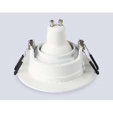 Светильник Ambrella light TN1141 WH белый IP44 GU5.3 D95*38
