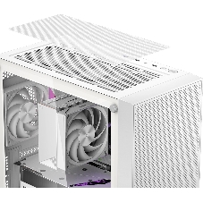 Компьютерный корпус PcCooler C3B310 WH белый без БП ATX 2xUSB3.0 audio bott PSU
