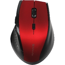 Мышь беспроводная Defender Accura MM-365 красный, 1600 dpi, радиоканал, USB, кнопки - 6