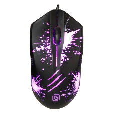 Мышь проводная Oklick 399M STIGMA черный, 1200 dpi, USB, кнопки - 3