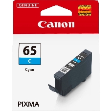 Картридж струйный Canon CLI-65 C голубой 12,6 мл