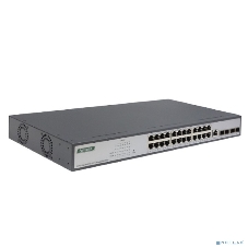 Коммутатор ORIGO OS3228P/250W/A1A, 24×1 Гбит/с PoE+ + 4×10 Гбит/с SFP+ Uplink, управляемый
