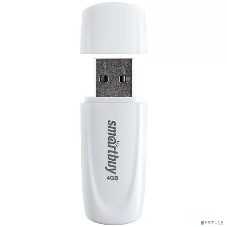 Флешка USB Smartbuy Scout White (SB004Gb2SCW), 4Gb, USB 2.0, R/W 12/5, белый