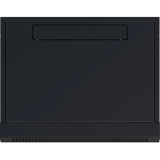 Шкаф коммутационный NTSS NTSS-W9U6045GS-BL настенный 9U 570x450мм пер.дв.стекл 60кг черный 350мм 20.1кг 220град. 370мм IP20 сталь