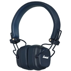Беспроводные/проводные наушники Marshall Major V синий, накладные, Bluetooth + проводной, беспроводная зарядка, до 100 ч