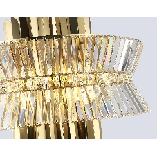 Люстра Ambrella light LH41023/18 BS/CL латунь/прозрачный E14*18 max 40W D700*750