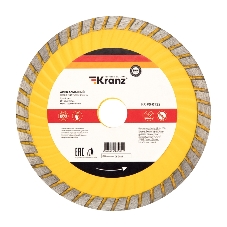 Диск алмазный отрезной Kranz Turbo волна 150x22.2 мм