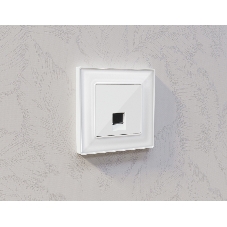 Комплект механизма компьютерной розетки ALFA Белый глянец RJ-45(8P8C) CAT6 с шторкой QUANT (AP1120, VM188) MA112010