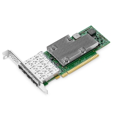 Сетевая карта NetXtreme P425G (BCM957504-P425G) SGL 4x25GbE (25/10GbE), PCIe 4.0 x16, SFP28, BCM57504, NIC Adapter