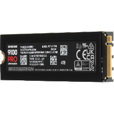 Накопитель SSD 4Tb Samsung 9100 PRO, M.2, PCI-E 5.0 x4, TLC 3D NAND R/W - 14800/13400 Mb/s с радиатором