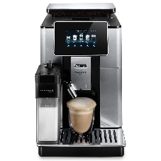 Кофемашина автоматическая DeLonghi ECAM610.74.MB черный/серебристый, исп. кофе - зерновой/молотый, 2.2 л, 1450 Вт, 19 Бар.