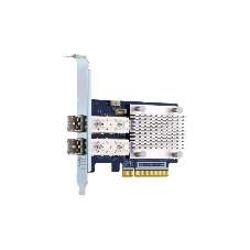 Сетевая карта QNAP QXP-16G2FC Dual-port Fiber Channel adapter, 2 x 16 Gb/s SFP +, PCIe Gen3 x8. For QTS OS ONLY