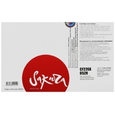 Картридж Sakura CF226X/052H для HP и Canon, черный, 9200 к.