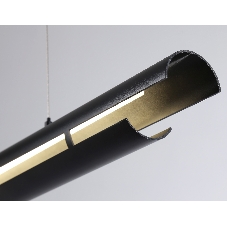 Светильник Ambrella light TN71337 BK черный LED 10W 4200K 945*60*1060