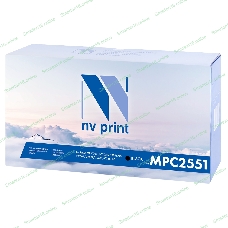 Картридж лазерный NVPrint совместимый Ricoh Aficio MP C2551 черный для MP C2031/C2051/C2051AD/C2501/C2531/C2551/C2551AD (10000k)
