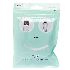 Кабель USB 2.0 HOCO X13, AM/microBM, белый, 1м