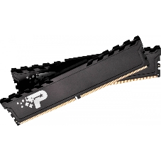 Оперативная память Patriot Signature Premium, DDR4, 16GB (2x8 GB), 2666 MHz, CL19, DIMM, радиатор, черный
