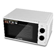 Микроволновая печь Hyundai HYM-M2041 белый, 20 л, 700 Вт, переключатели - поворотный механизм