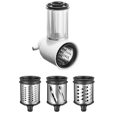 Насадка-овощерезка с 3-мя барабанами KitchenAid 5KSMVSA, белый