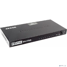 Разветвитель HDMI Cablexpert DSP-8PH4-03, HD19F/8x19F, 1 компьютер => 8 мониторов, Full-HD, 3D, 1.4v, каскадируемый
