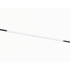 Трековый светильник GL2325 BK черный IP20 20W 3CCT 3000-6400K 48V 400*10*37
