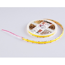 Светодиодная лента Ambrella light GS4801 COB 616Led/19W m/ 24V IP20 3000K/ 5m*12mm*2mm (2 конт.)