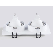 Светильник встраиваемый Ambrella light TN102731/2 WH белый GU5.3 175*92*23