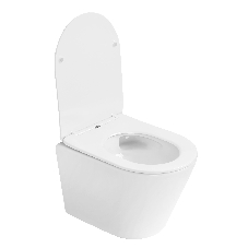 Комплект BAU 6 в 1: усиленная инсталляция BAU IDEAL, унитаз подвесной безободковый Bau Nimb Hurricane смыв торнадо, быстросъемное тонкое сиденье дюропласт микролифт, клавиша BAU Wheel нерж. сталь хром
