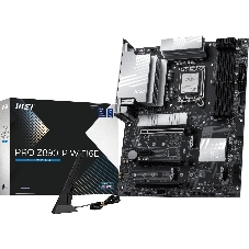 Материнская плата MSI PRO Z890-P WIFI6E, LGA1851, Intel Z890, 4xDDR5, 4xSATA, 4xM.2, 1xPCIe 5.0 x16, 2xPCIe 4.0 x4, 1xPCIe 4.0 x1, 1xHDMI, 1xDisplayPort, 1x 5Gb LAN, 8xUSB (4xUSB 2.0, 2xUSB 5Gbps, 1xUSB 10Gbps Type-A, 1xUSB 10Gbps Type-C), 3x3.5 мм, 7.1, ATX