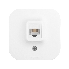 Розетка Legrand 782214 Quteo RJ11 (Белая)