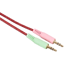 Проводные наушники Oklick HS-G300 черный/красный, полноразмерные, Jack 3.5 мм