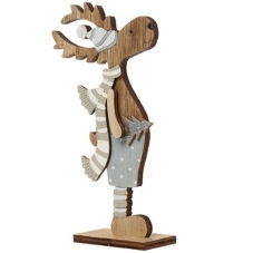 Деревянная фигурка Neon-night с подсветкой 