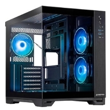 Компьютерный корпус Chieftec Visio черный без БП ATX 2x80мм 4x120мм 2x140мм 1xUSB 2.0 2xUSB 3.0 audio bott PSU